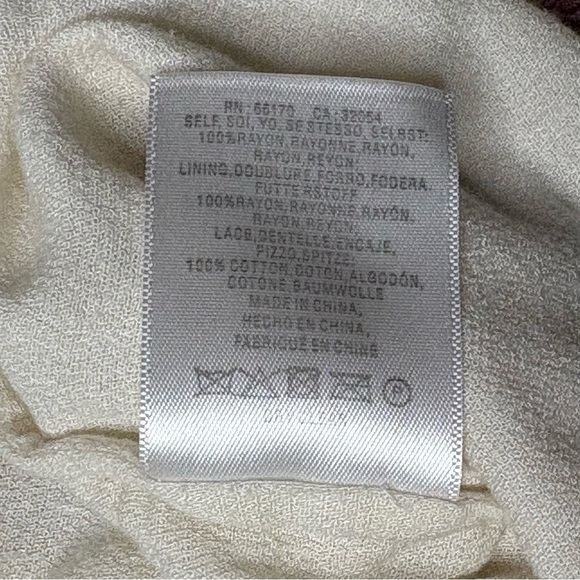 Maeve Anthropologie Laced Eleanor Blouse Size S Sleeveless Floral Boho - Picture 12 of 12